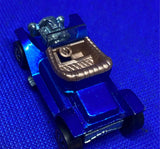 Vtg Hot wheels Red line Metallic Blue Hot Heap Mattel Car 1968 Red Line USA Gold