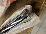 Factory shotgun Exhaust Pipes Heat shields Harley Fatboy FLSTF 1990-99 OEM New!