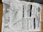 Factory shotgun Exhaust Pipes Heat shields Harley Fatboy FLSTF 1990-99 OEM New!