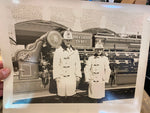 Vtg 1950 Fireman membership Certificate Pictures Bellmore Fire Dept Memorabilia!