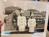 Vtg 1950 Fireman membership Certificate Pictures Bellmore Fire Dept Memorabilia!