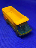Vtg Hot wheels Red line Mattel Heavyweights Dump Truck 1969 Yellow Green Minty