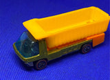 Vtg Hot wheels Red line Mattel Heavyweights Dump Truck 1969 Yellow Green Minty
