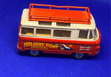 Vtg Corgi Toys 508 Commer Holiday Camp Bus Van 1:43 Die Cast 60's