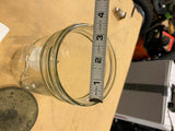 Vtg Original L & R Watchmakers Watch Cleaning Machine Jar Baffle & Lid OEM Facto