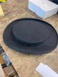 Vtg BORSALINO Collapsible Top Hat Cap Italy Magician Dress Gentleman Pop up Felt