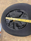 Vtg BORSALINO Collapsible Top Hat Cap Italy Magician Dress Gentleman Pop up Felt