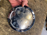 Vtg Harley HD Derby clutch Cover 3 bolt Shovelhead FX Softail FXR Dyna Touring