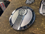 Vtg Harley Derby clutch Cover Timer inspection Set Bar Shield Softail Heritage