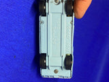 Vtg Corgi Toys 348 Mustang Flower Power die Cast light blue Fastback 2+2 Psycade