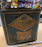 Penn-Rad Motor Oil Gas tin Can Vtg 1930's 2-gallon Radbill PA Petroliana Collect