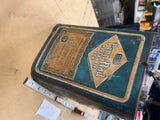 Penn-Rad Motor Oil Gas tin Can Vtg 1930's 2-gallon Radbill PA Petroliana Collect