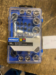 Kobalt 35pc 1/4 5/16 Right Torx Angle Socket Bit Drive Double End Ratchet Wrench