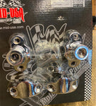 1 1/4 Handlebar Risers 1-1/2 Tall HARLEY SOFTAIL FXSTC Heritage Fatboy Chopper!