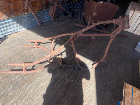 Early Servicar Frame OEM Harley Trike 1936-1940? Mechanical Drum Flathead RL 45"