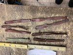 Vtg Leather Hair Curlers  30's Beauty Products Lot!