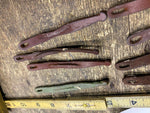 Vtg Leather Hair Curlers  30's Beauty Products Lot!