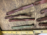 Vtg Leather Hair Curlers  30's Beauty Products Lot!