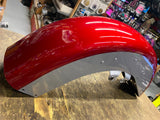Front Fender Harley Touring Ultra Classic Road King Candy Red Silver OEM 2014^ N