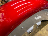 Front Fender Harley Touring Ultra Classic Road King Candy Red Silver OEM 2014^ N