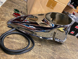 Cateye Dash Cover Kit Harley Panhead Knucklehead Shovelhead Fatbob Flathead Chro