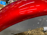 Front Fender Harley Touring Ultra Classic Road King Candy Red Silver OEM 2014^ N