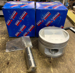 Pair 1200 Sportster Pistons Kit Harley 1988-2003 .005 Evo