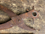 Vtg Leather Hole Punch tool Horse shoes  Pliers Watches Variable