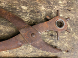 Vtg Leather Hole Punch tool Horse shoes  Pliers Watches Variable