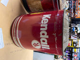 Vtg Kendall Motor Oil Gas tin Can 5 Gallon Nice Graphix Petroliana Collector!