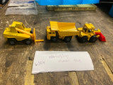 Vtg 1976 Matchbox Heavy Equipment toy Truck Faun Dump For Jack lift no 58 Lot