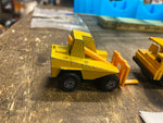 Vtg 1976 Matchbox Heavy Equipment toy Truck Faun Dump For Jack lift no 58 Lot