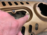 Belt Drive Vented Primary Cover Harley Softail chopper 1989-93 FXST Dyna