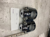 Custom Handlebar Risers 1 1/2 Fat Bars Harley Chopper Softail Touring Dyna Sport
