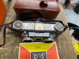 Vtg 50's Kodak Stereo Camera double Anaston 35mm lenses Flash Case Acc Manual!