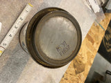 Vtg tin LIN-X Clear Varnish Oil Can Metal 3/4 full Odd Lid Collectible