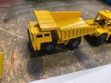 Vtg 1976 Matchbox Heavy Equipment toy Truck Faun Dump For Jack lift no 58 Lot