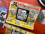 Vtg Roalex Co Hanna Barbera Cartoon Casper Friendly Ghost Puzzle Game Orig Pkg!
