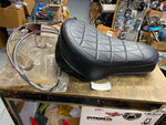NOS Harley Buddy Seat Panhead Shovelhead FLH Electra Glide Grab Rail OEM!