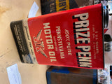 Vtg Prize Penn Motor Oil Gas tin Can Pennsylv Nice Graphix Petroliana Collector!