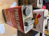 Vtg Prize Penn Motor Oil Gas tin Can Pennsylv Nice Graphix Petroliana Collector!