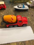 Vtg 1976 Matchbox Heavy Equipment toy Cement Truck no 19
