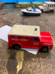 Vtg 1978 Matchbox Armored Truck wells fargo Red no 69