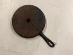 VTG Antique Early 1900s Unbranded Cast Iron Cornbread Skillet Dish