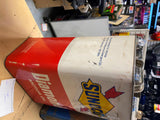 Vtg Sunoco Diamond  Motor Oil Gas tin Can 10qt Nice Graphix Petroliana!