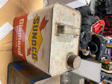 Vtg Sunoco Diamond  Motor Oil Gas tin Can 10qt Nice Graphix Petroliana!