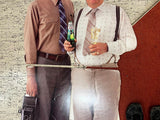 Vintage Advertising Sign Bartles & Jaymes Wine Cooler Cardboard Standup 6ft