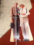 Vintage Advertising Sign Bartles & Jaymes Wine Cooler Cardboard Standup 6ft