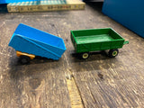 superfast Matchbox Articulator Ertl Flare box Wagon trailer Minty John deere lot