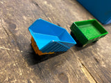 superfast Matchbox Articulator Ertl Flare box Wagon trailer Minty John deere lot